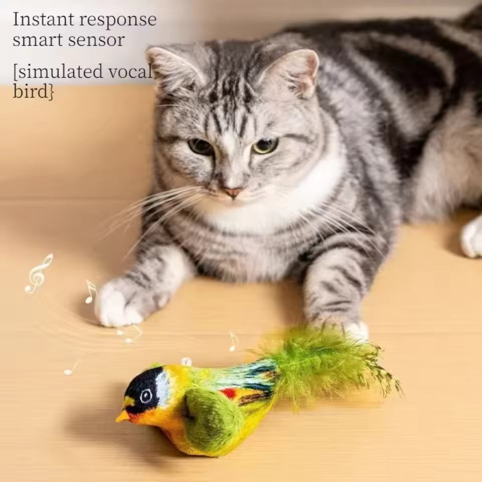 Hanging Bird Catnip Toy