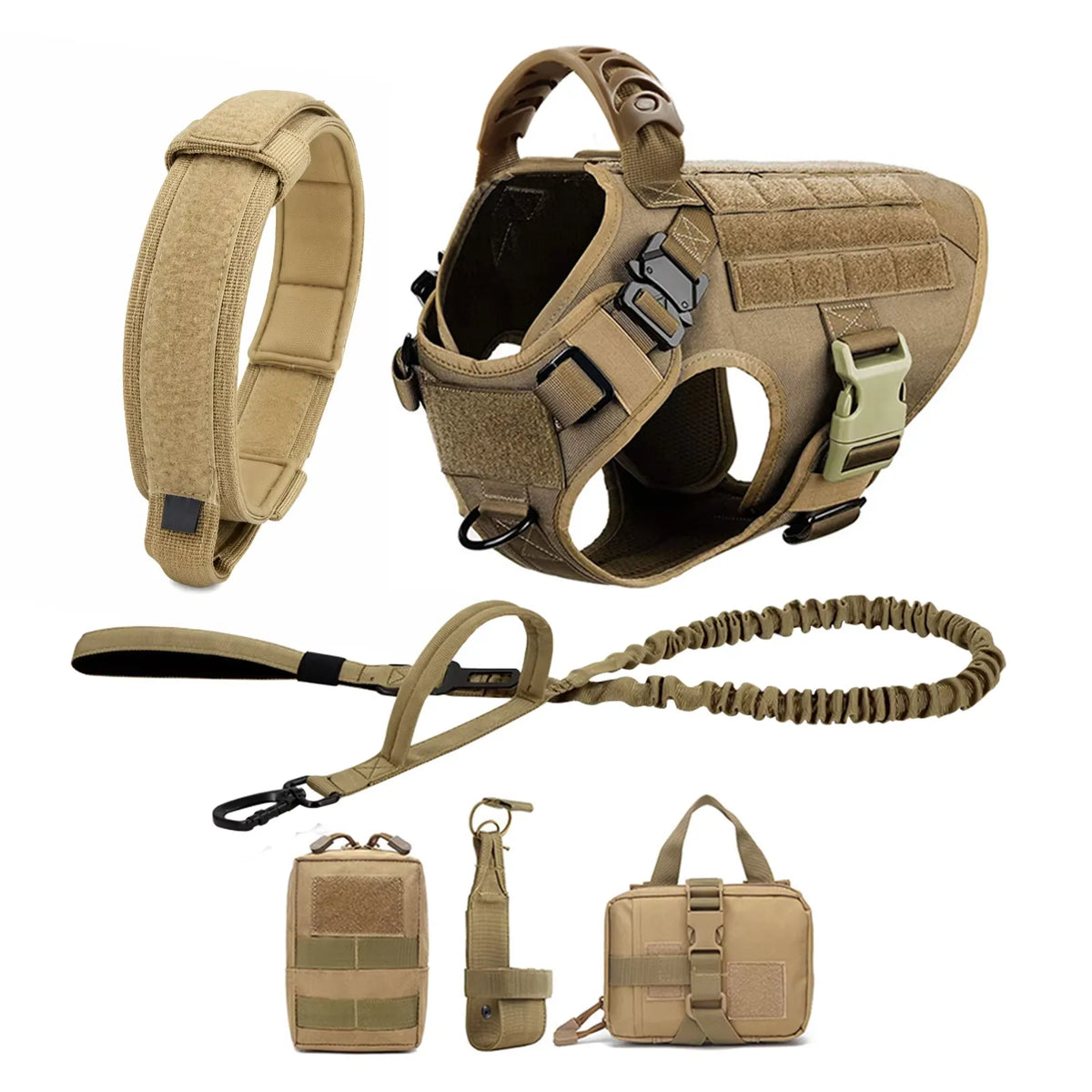 Large Dog Harness and Leash Set