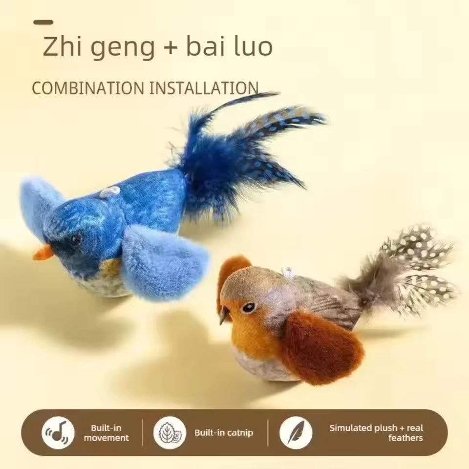 Hanging Bird Catnip Toy