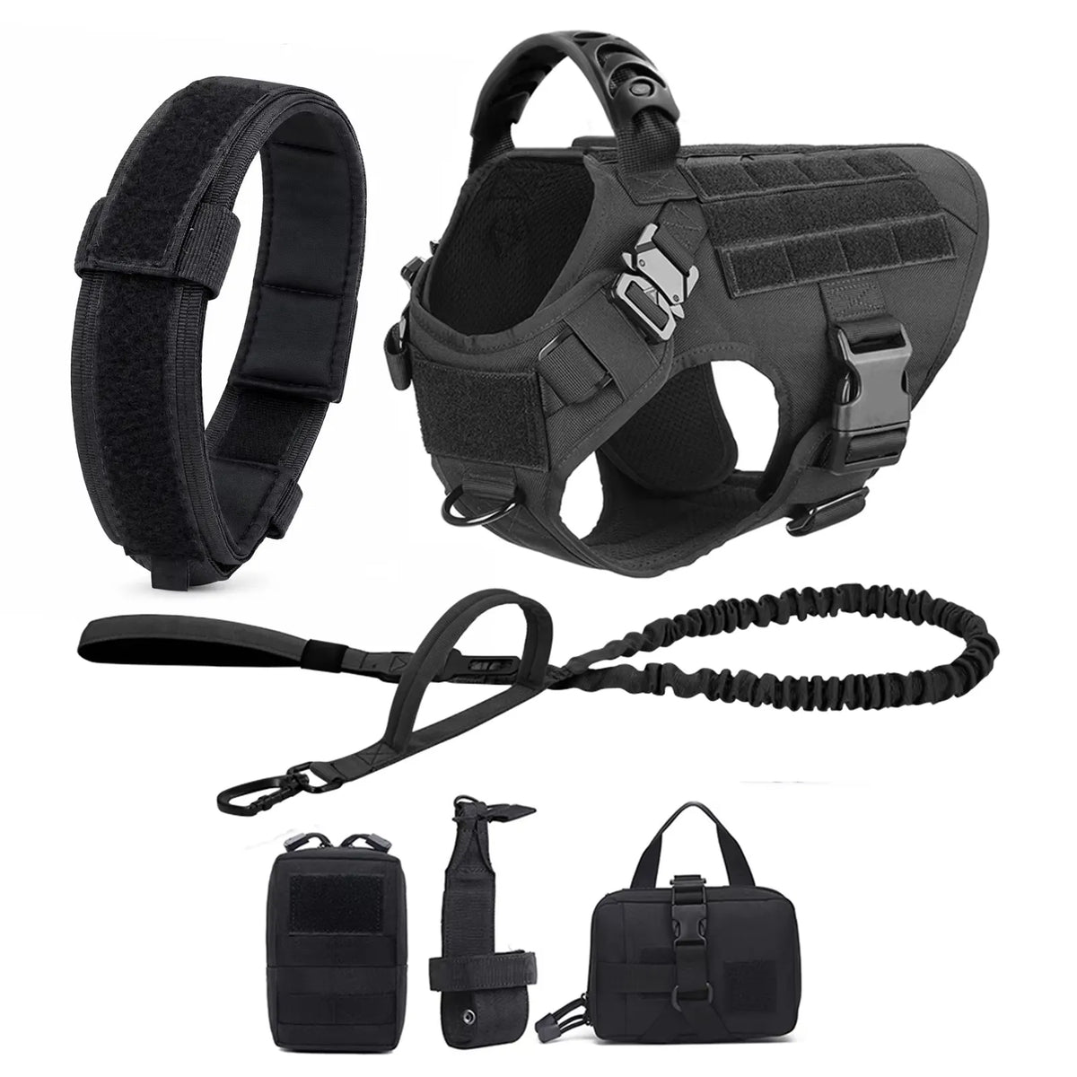 Large Dog Harness and Leash Set