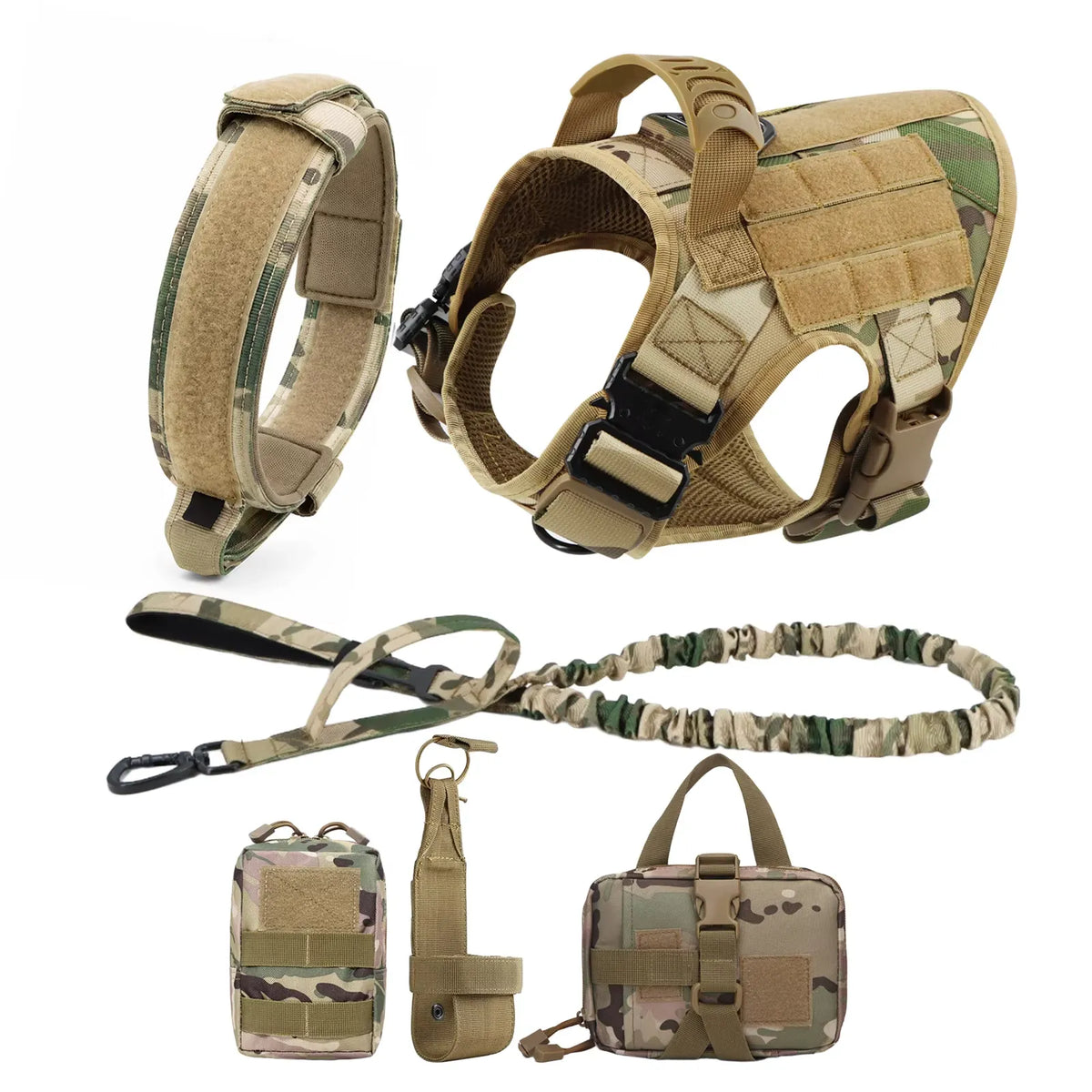Large Dog Harness and Leash Set