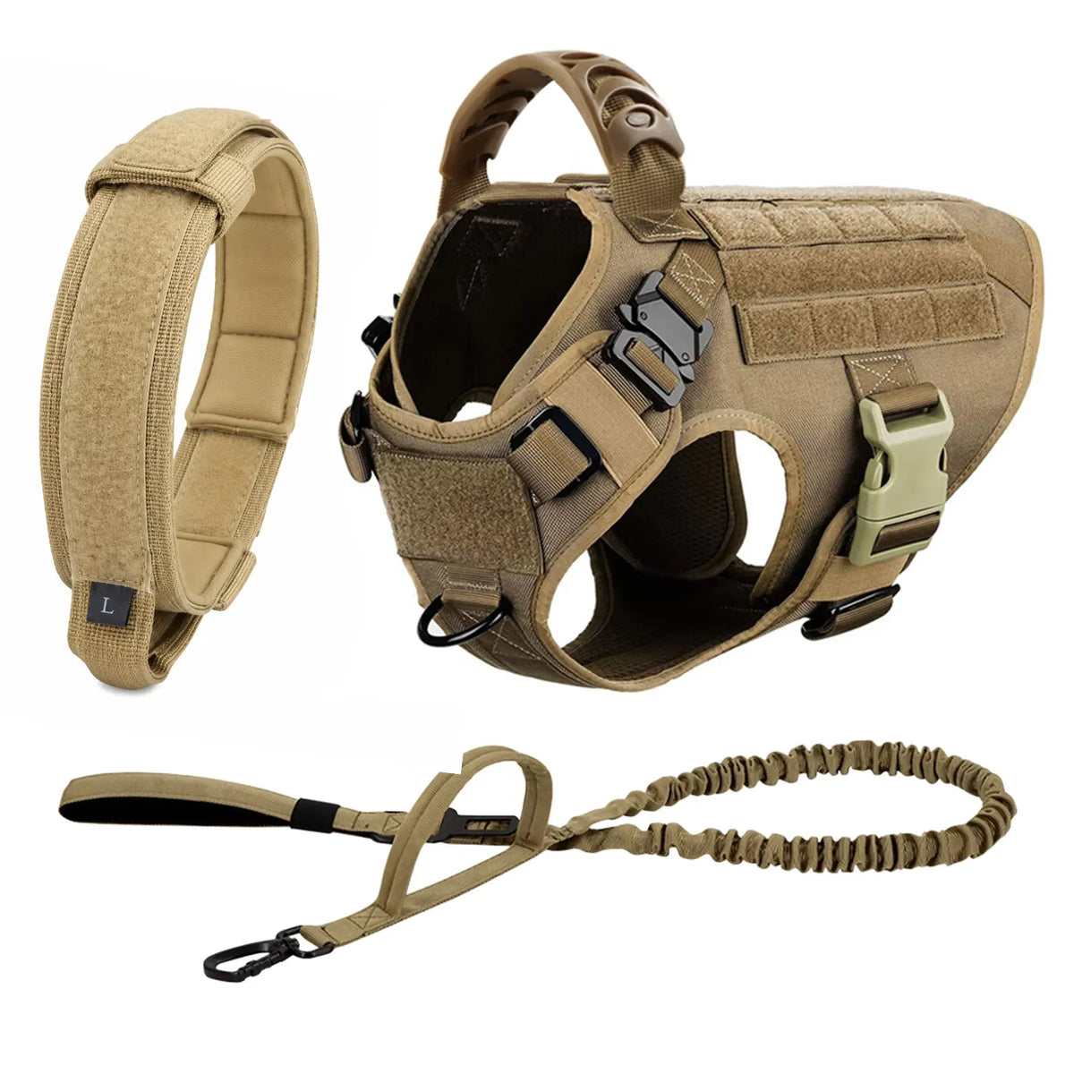 Large Dog Harness and Leash Set
